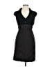 Joseph Chevron-herringbone Black Cocktail Dress Size 10 (2) - photo 1