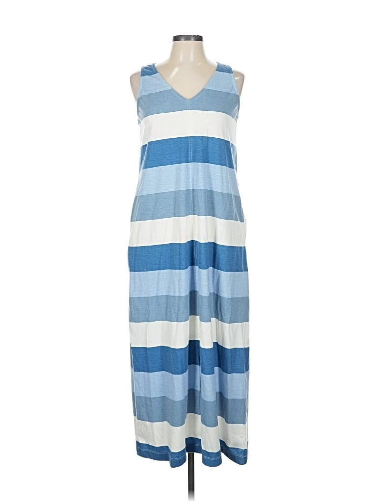 Pre-owned Ocean + Coast Casual Dress In Blue