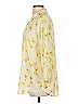 CAbi 100% Polyester Floral Yellow 3/4 Sleeve Blouse Size S - photo 5