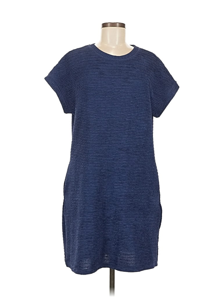 Pre-owned Assorted Brands Casual Dress In Blue