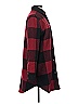 BB Dakota Plaid Burgundy Coat Size S - photo 4