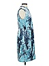 T Tahari Graphic Blue Cocktail Dress Size 4 - photo 4