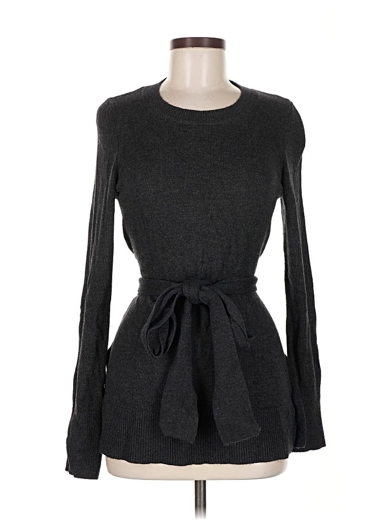 Pre-owned Ann Taylor Factory Pullover Sweater In Black