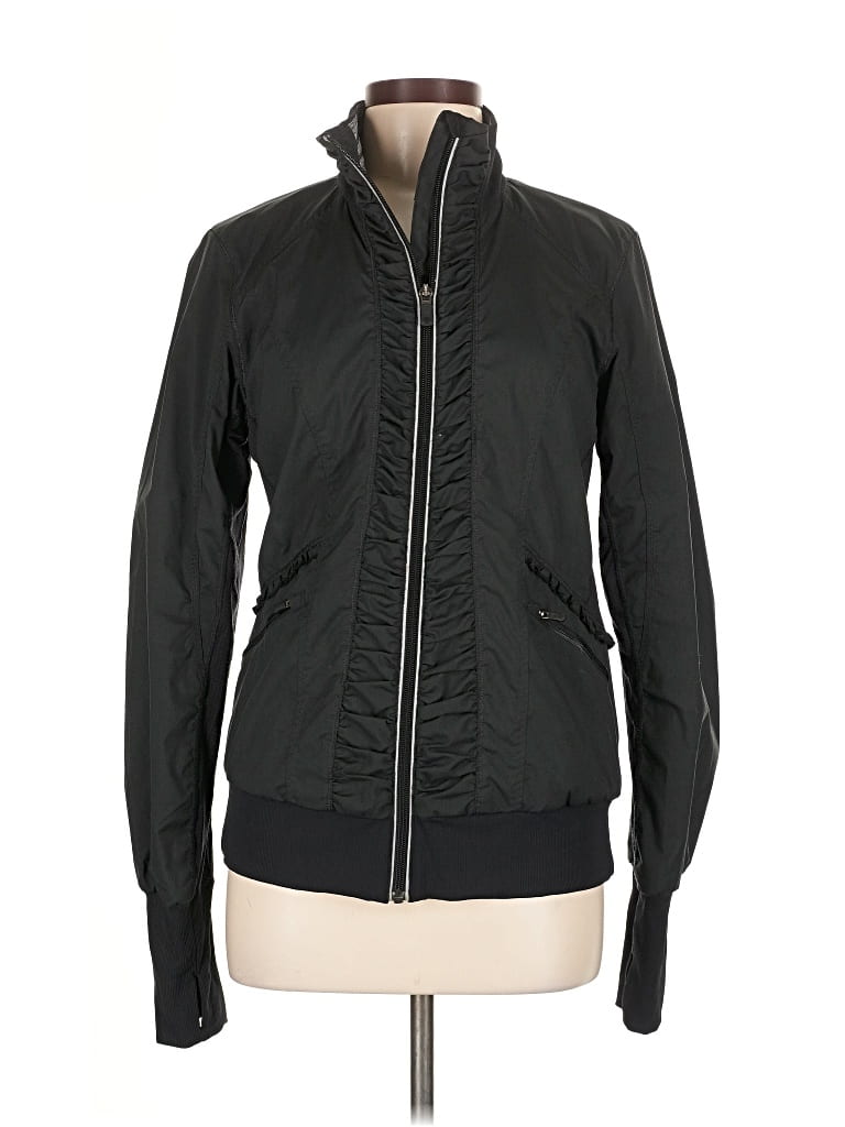 Pre-owned Lululemon Athletica Jacket In Black