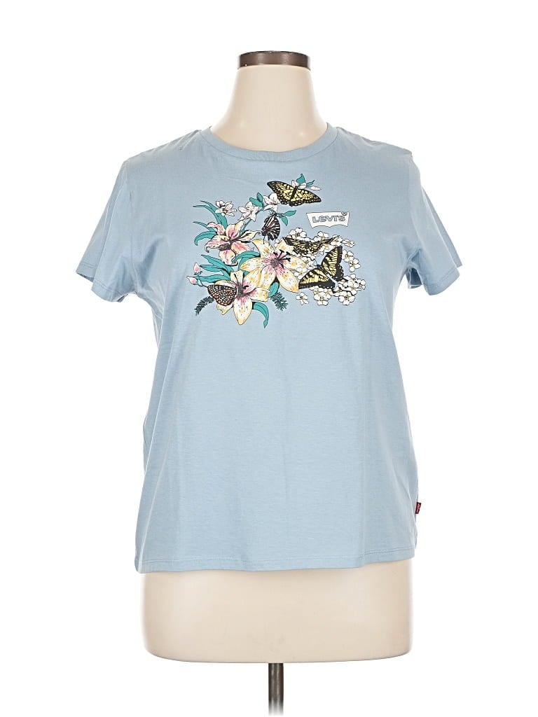 Pre-owned Levi's Short Sleeve T-shirt In Blue