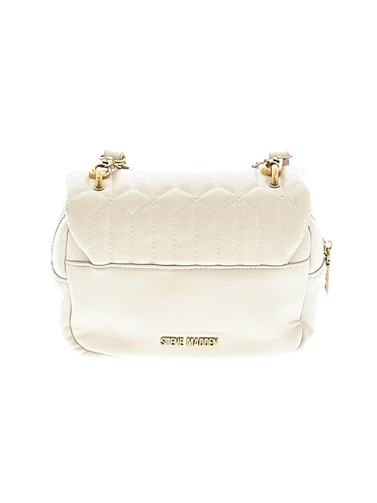 Pre-owned Steve Madden Crossbody Bag In White