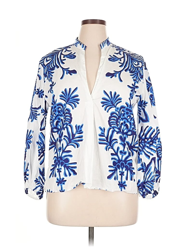 Pre-owned Zara Kimono In Blue