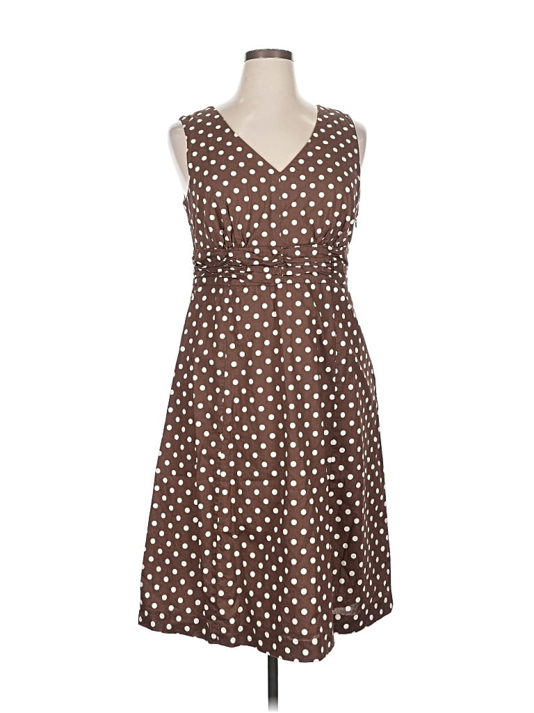 Pre-owned Boden Casual Dress In Brown