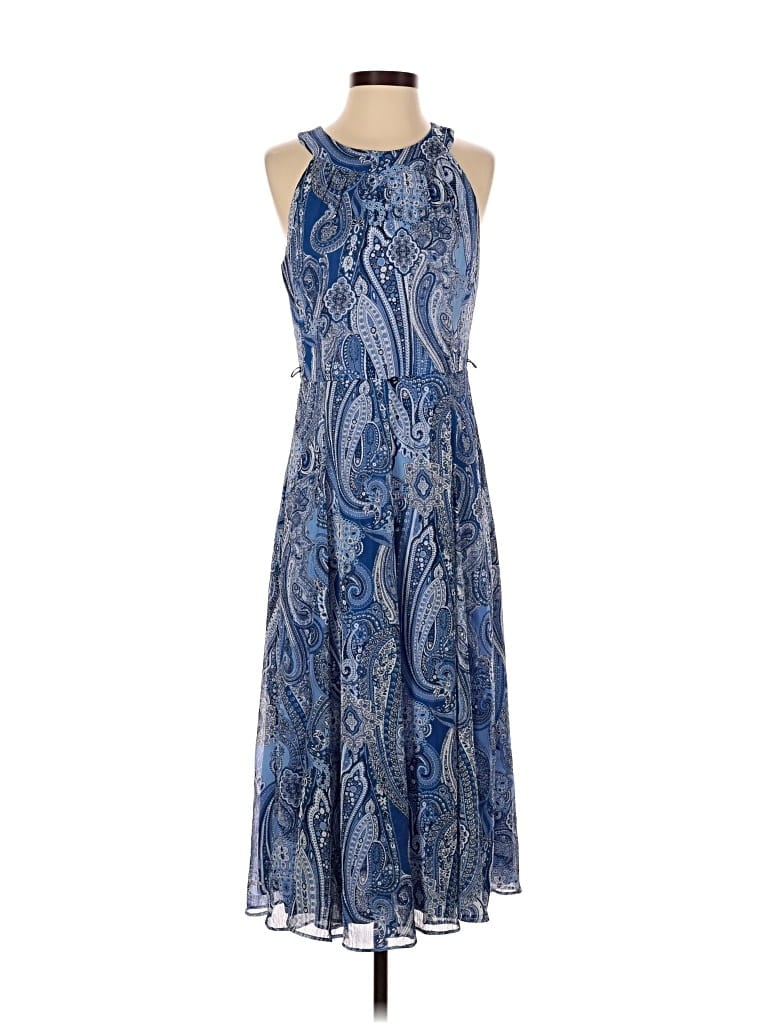 Pre-owned Tommy Hilfiger Cocktail Dress In Blue