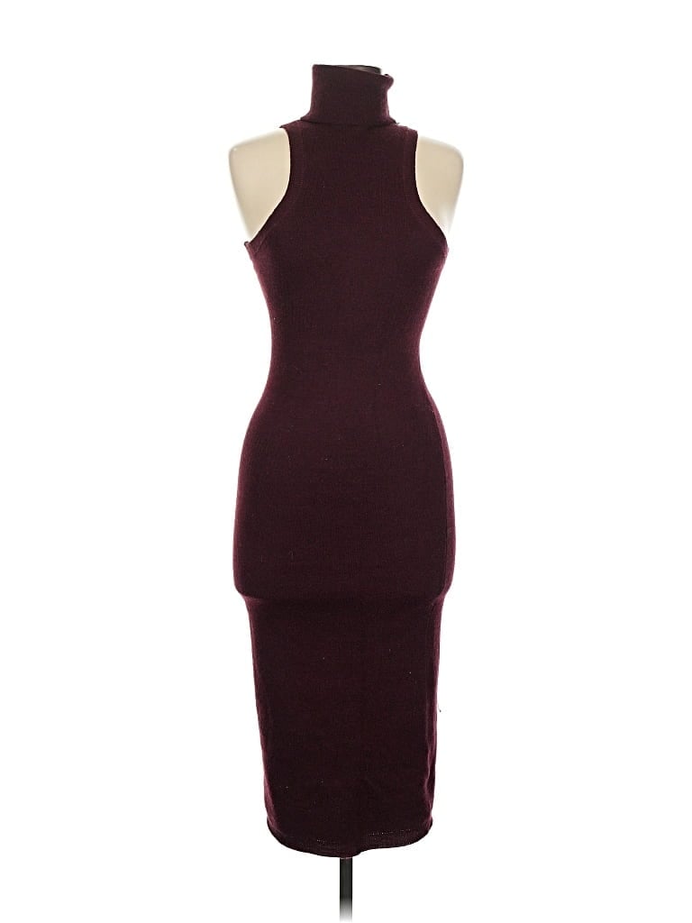 Pre-owned Rachel Pally Cocktail Dress In Burgundy