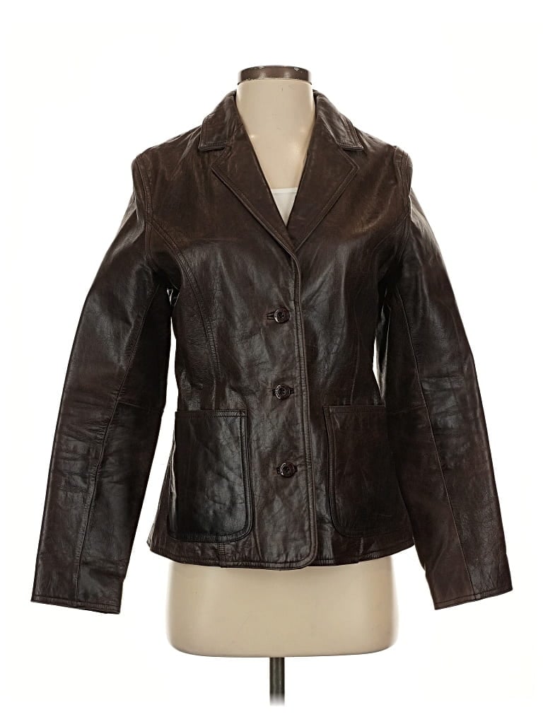 Pre-owned Maiami Jacket In Brown