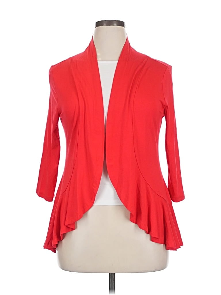 Urban Coco Cardigan Sweater In Red