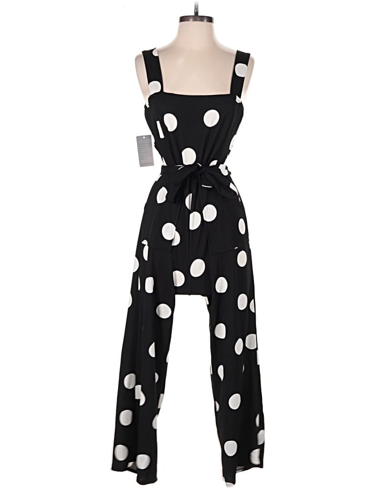 Velvet Torch Jumpsuit In Black