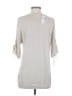 Roz & Ali Silver Pullover Sweater Size S - photo 2