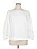 Les Copains White 3/4 Sleeve Blouse Size XL (estimated) - photo 1