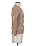 Aqua 100% Cashmere Tan Cashmere Pullover Sweater Size S - photo 4