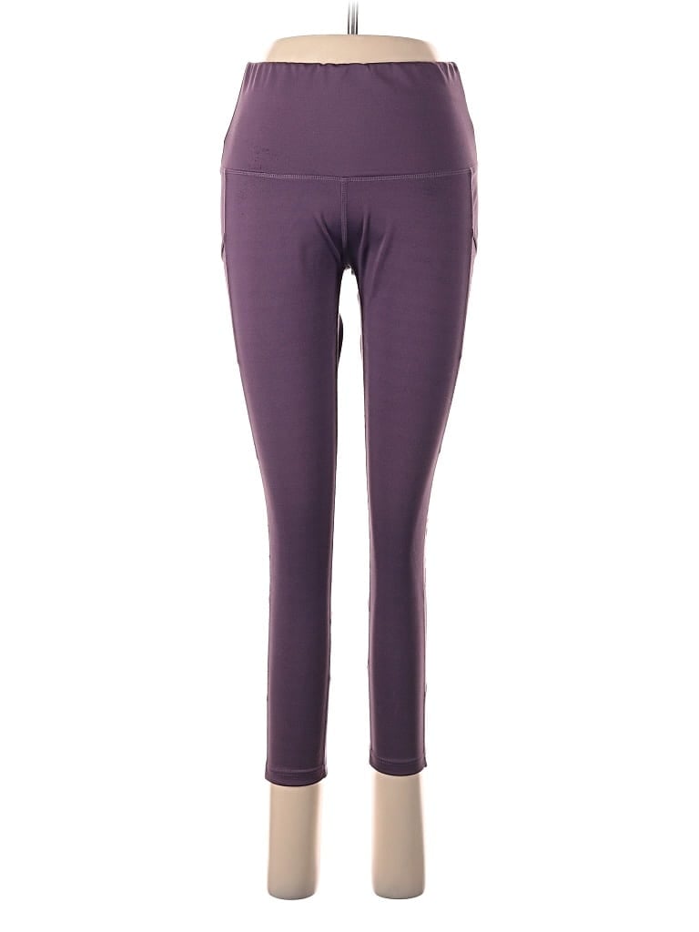 Pre-owned Active Pants In Purple
