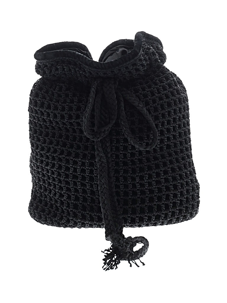 Pre-owned The Sak Bucket Bag In Black