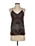 Cooper & Ella 100% Polyester Brown Sleeveless Top Size XS - photo 1