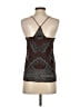 Cooper & Ella 100% Polyester Brown Sleeveless Top Size XS - photo 2