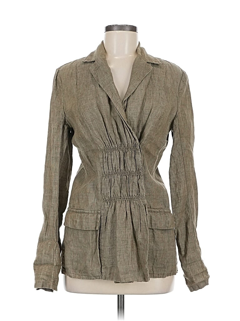 Pre-owned Max Studio Jacket In Gray