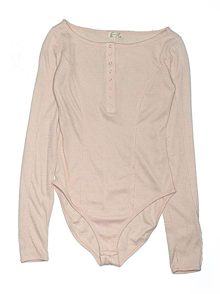 Pre-owned Intimately By Free People Bodysuit In Brown
