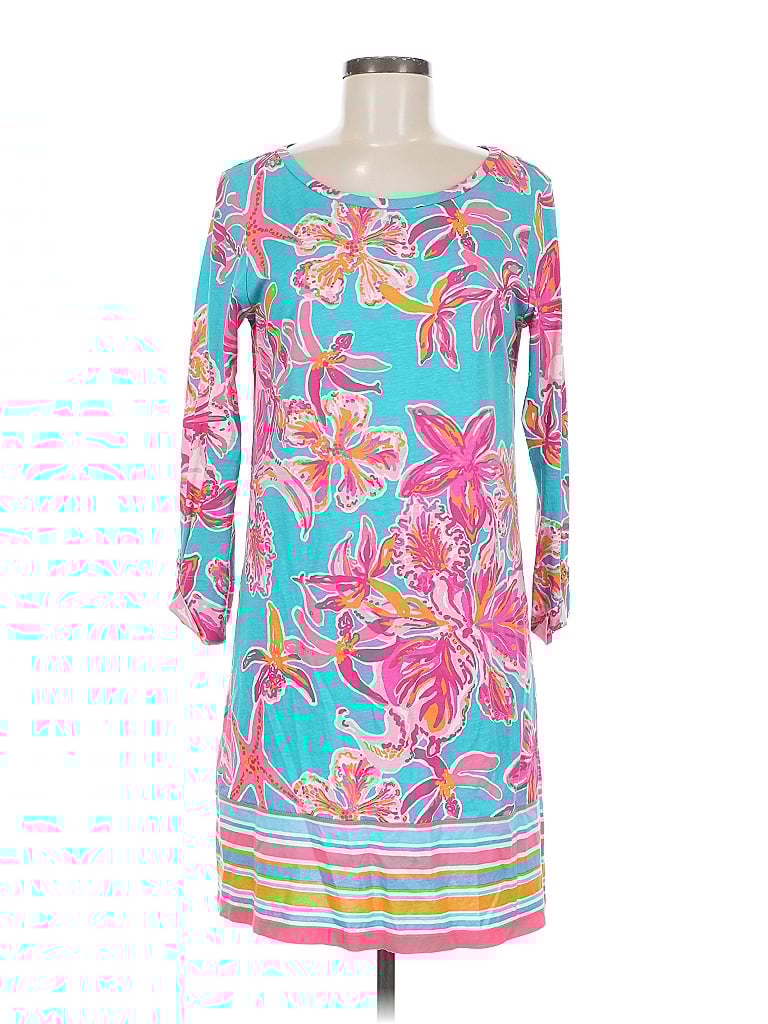 Pre-owned Lilly Pulitzer Casual Dress In Blue