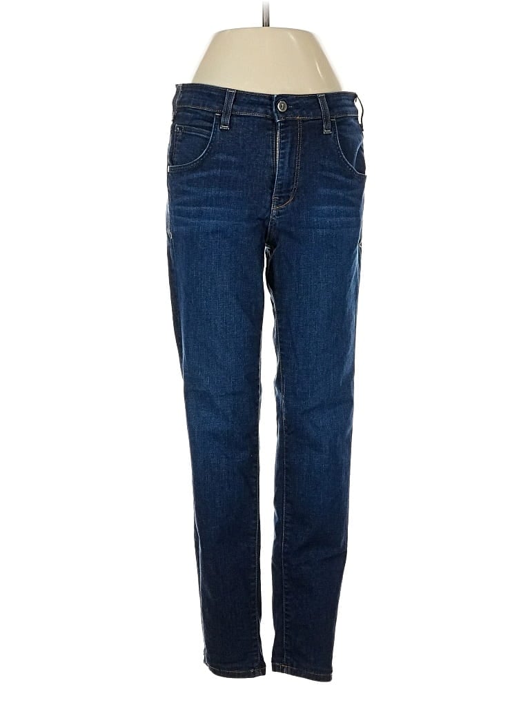 Pre-owned Pilcro And The Letterpress Jeans In Blue