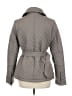 DKNY 100% Polyester Gray Coat Size M - photo 2