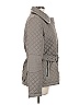 DKNY 100% Polyester Gray Coat Size M - photo 4