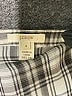 J.Crew 100% Silk Checkered-gingham Gray Long Sleeve Silk Top Size 4 - photo 7