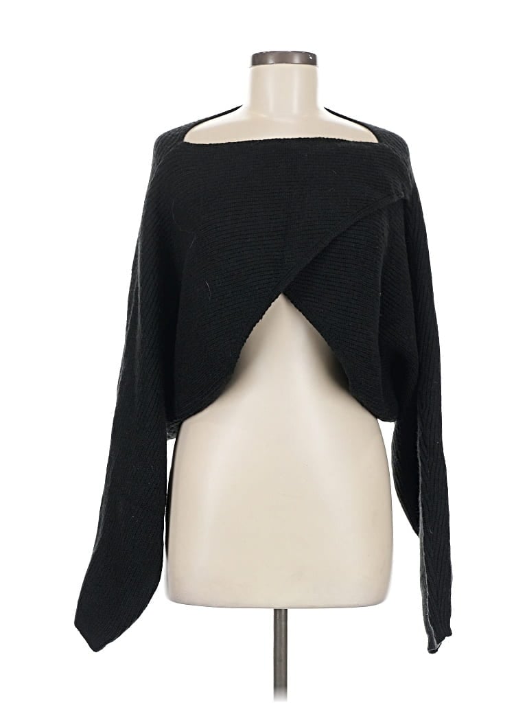 Pre-owned House Of Harlow 1960 Cardigan Sweater In Black
