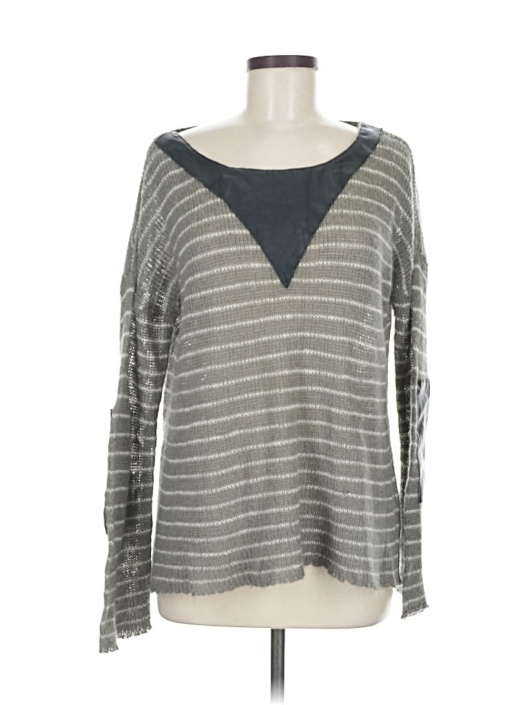 Pre-owned Vintage Havana Pullover Sweater In Gray