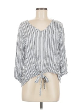 Waverly Grey 3/4 Sleeve Blouse
