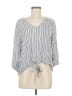 Waverly Grey Gray 3/4 Sleeve Blouse Size M - photo 1