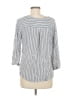 Waverly Grey Gray 3/4 Sleeve Blouse Size M - photo 2