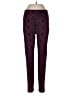 Tahari Graphic Burgundy Active Pants Size L - photo 1