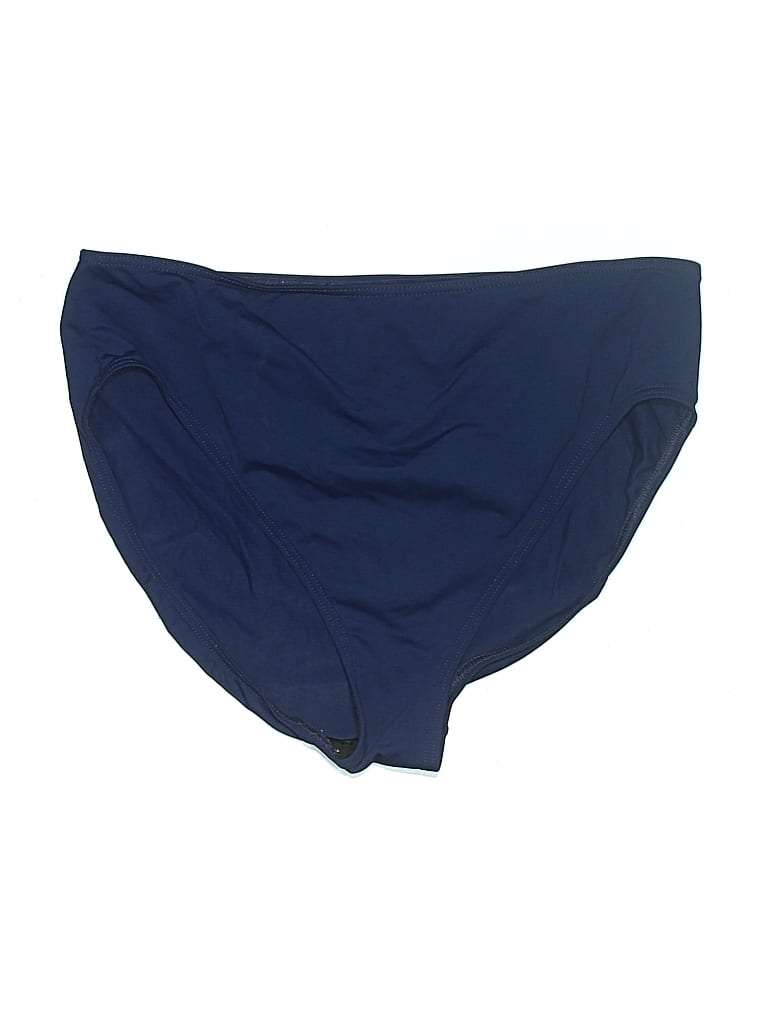 Pre-owned Lands' End Swimsuit Bottoms In Blue
