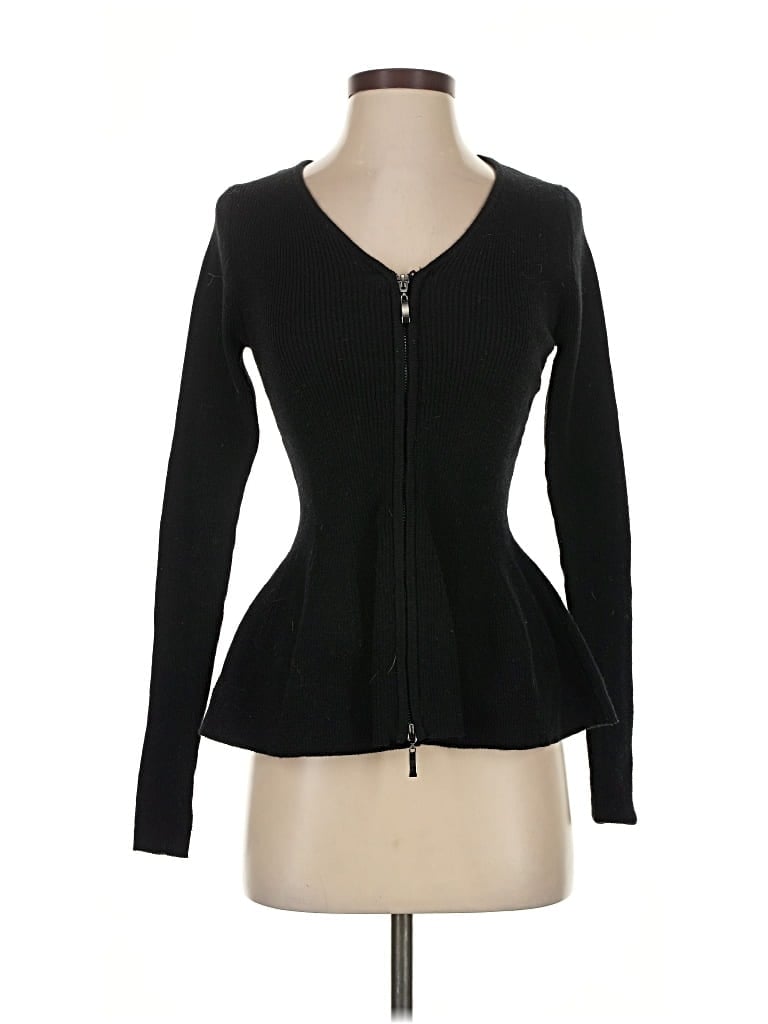 Pre-owned Venus Cardigan Sweater In Black