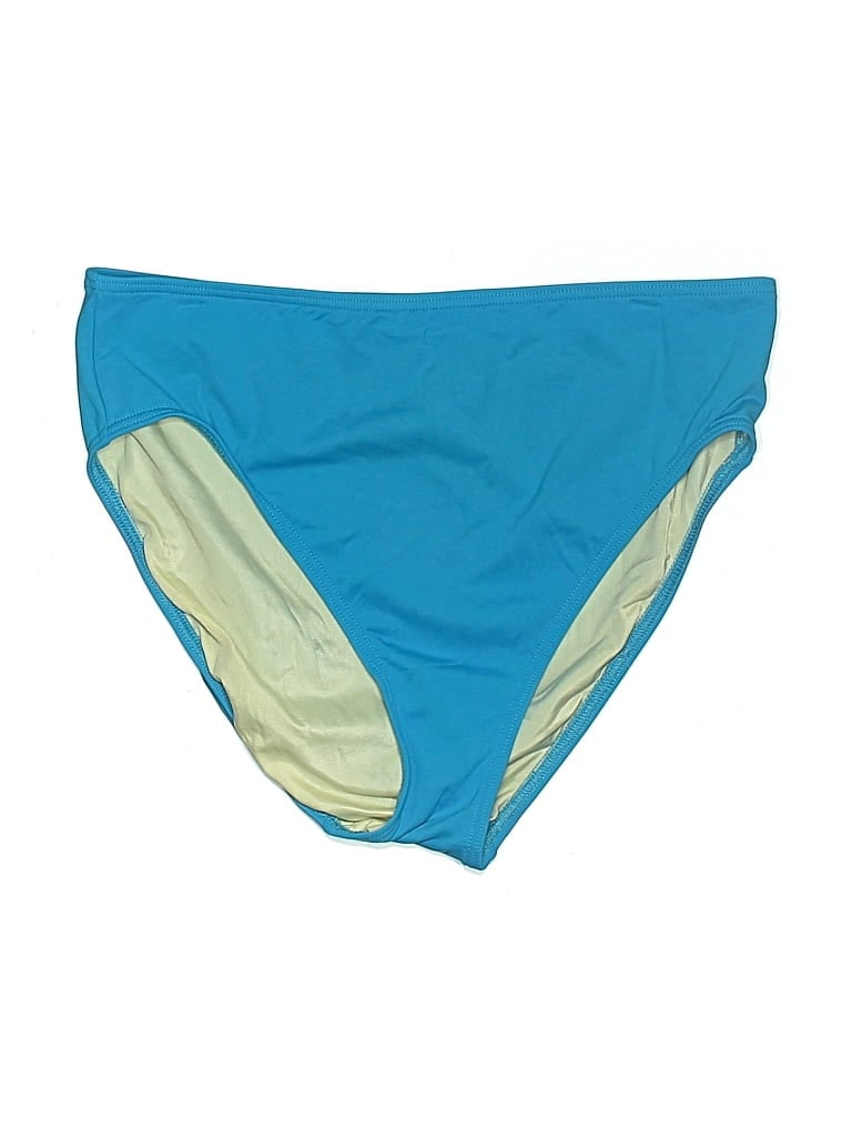 Pre-owned Lands' End Swimsuit Bottoms In Blue