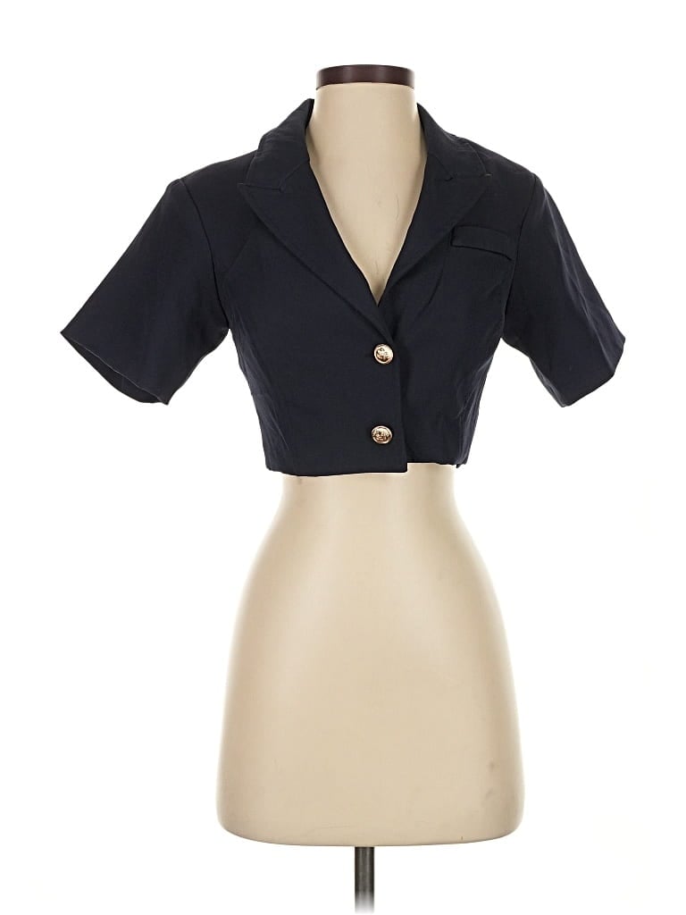 Pre-owned Aqua Blazer Jacket In Blue