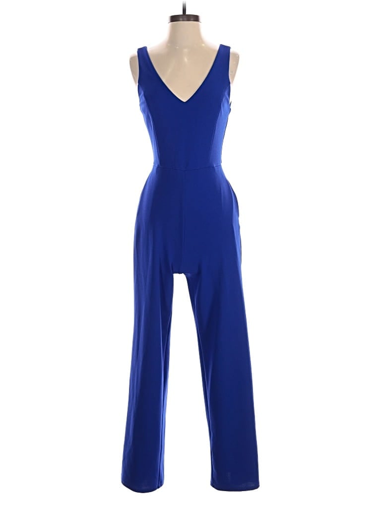 Pre-owned Crystal Sky Jumpsuit In Blue