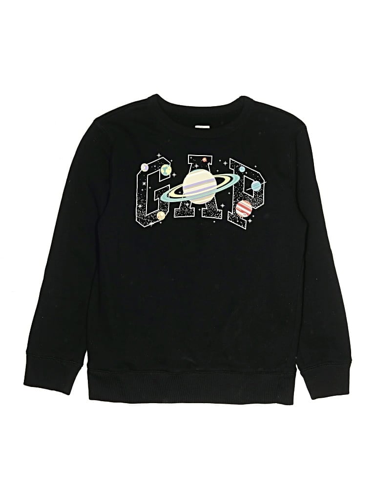 Pre-owned Gap Kids' Sweatshirt In Black