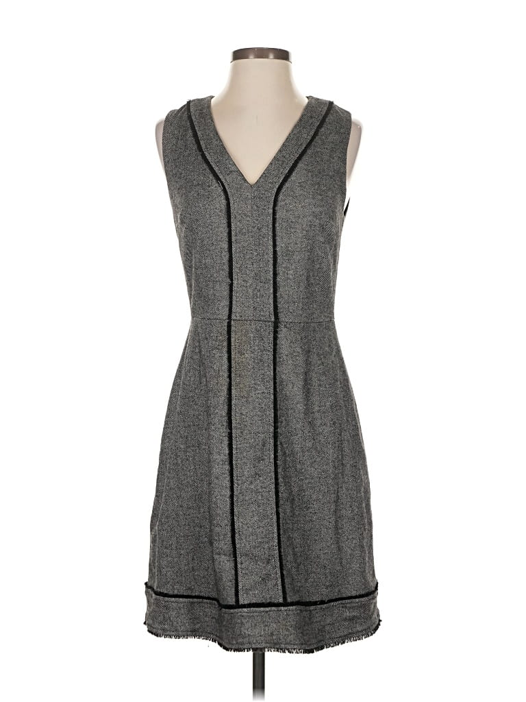 Pre-owned Banana Republic Casual Dress In Gray