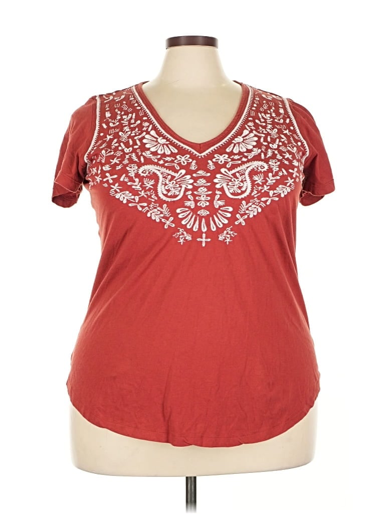 Pre-owned Philosophy Republic Clothing Short Sleeve T-shirt In Red