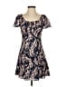 Ali & Jay 100% Polyester Print Tan Casual Dress Size S - photo 1
