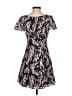 Ali & Jay 100% Polyester Print Tan Casual Dress Size S - photo 2