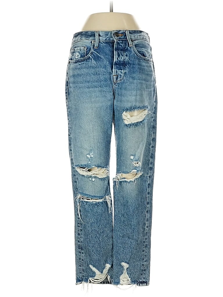 Pre-owned Frame Jeans In Blue