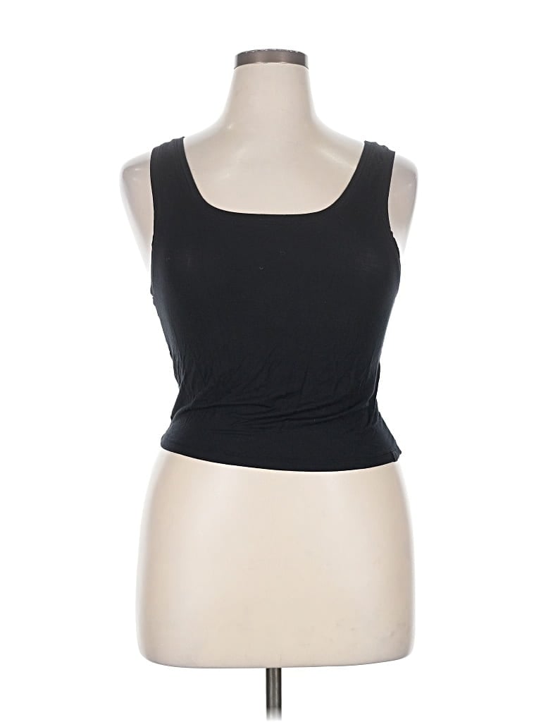 Pre-owned Ugg Tank Top Black Strapless Neckline Tops