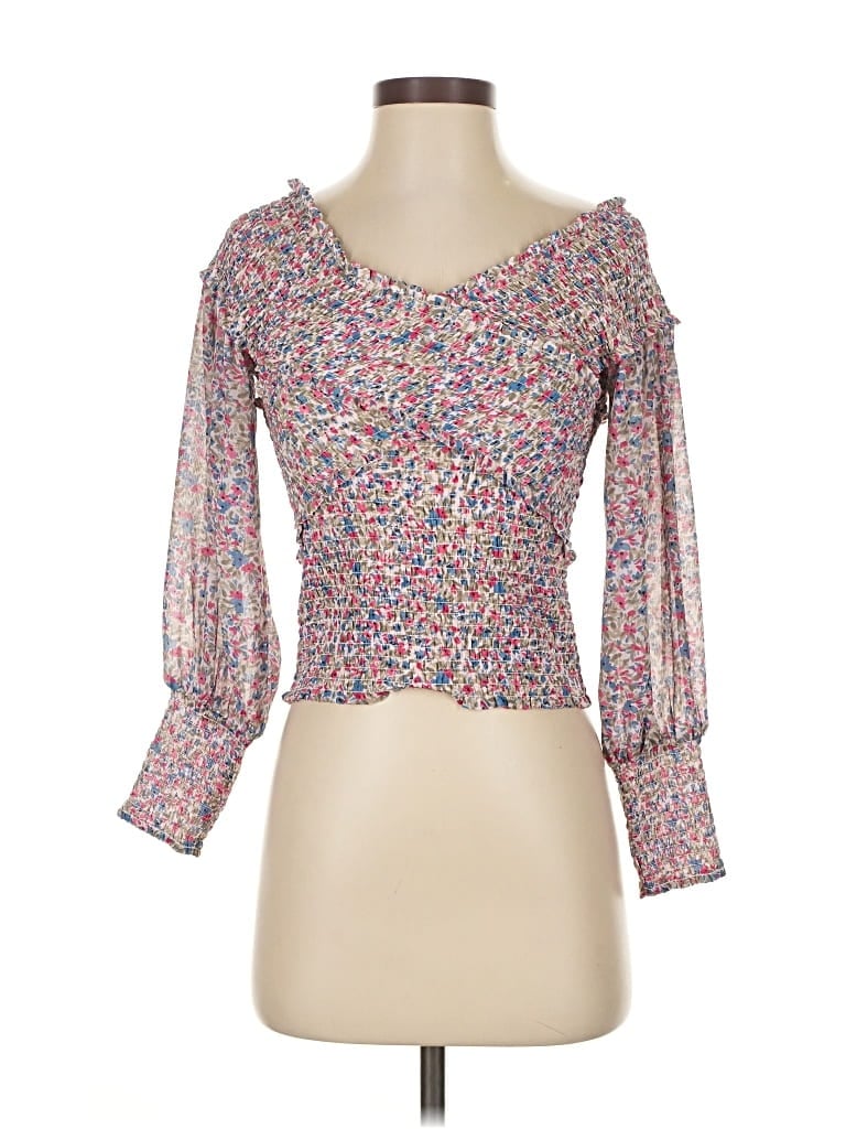 Bb Dakota By Steve Madden 3/4 Sleeve T-shirt In Multi